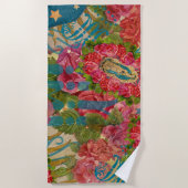 Onze Lieve Vrouw van Guadalupe Strandlaken (Voorkant)