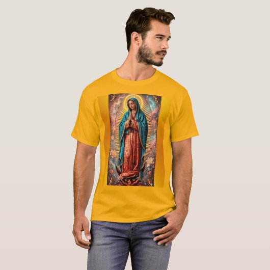 Onze-Lieve-Vrouw van Guadalupe T-shirt (Voorkant volledig)
