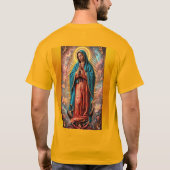 Onze-Lieve-Vrouw van Guadalupe T-shirt (Achterkant)