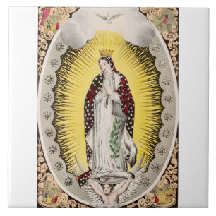 Onze-Lieve-Vrouw van Guadalupe Tegeltje