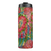 Onze Lieve Vrouw van Guadalupe Thermische Tumbler Thermosbeker (Voorkant)
