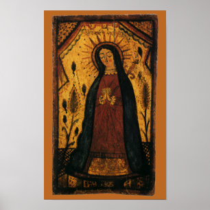 Onze-Lieve-Vrouw van Guadalupe van Pedro Antonio F Poster