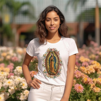 Onze Lieve Vrouw van Guadalupe Virgen de Guadalupe T-shirt