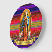 Onze-Lieve-Vrouw van Guadalupe Waterverf Klok (Hoek)