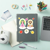 Onze Lieve Vrouw van Gudalupe & St. Juan Diego Sticker (iPad Cover)
