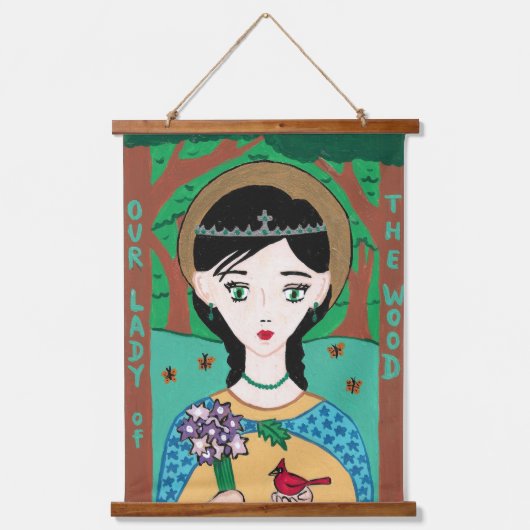 Onze Lieve Vrouw van het Hout Hangend Wandkleed (Voorkant)