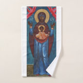 Onze Lieve Vrouw van het Teken Bad Handdoek (Handdoek)