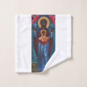 Onze Lieve Vrouw van het Teken Bad Handdoek (Wasdoekje)