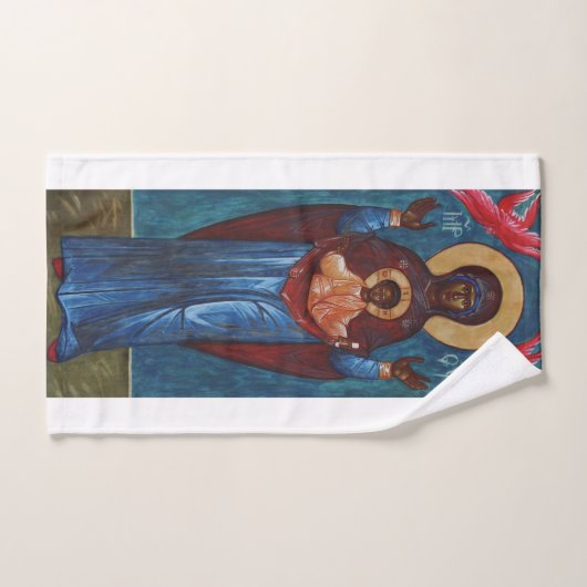 Onze Lieve Vrouw van het Teken Bad Handdoek (Handdoek)