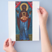 Onze Lieve Vrouw van het Teken Eeuwig Licht Kunstp Flyer (Hand)