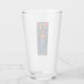 Onze Lieve Vrouw van het Teken Eeuwig Licht Kunstp Glas (Achterkant)