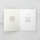 Onze-Lieve-Vrouw van Kazan Moederdag Wenskaart Kaart (Binnen)