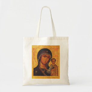 Onze-Lieve-Vrouw van Kazan Orthodoxe Icoon Tote Bag