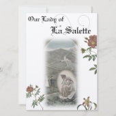 Onze Lieve Vrouw van La Salette Gebed Kaart (Voorkant)