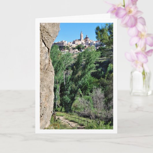 Onze-Lieve-Vrouw van Los Angeles Kerk, Chelva, Spa Kaart (Orchidee)