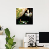 Onze-Lieve-Vrouw van Lourde poster (Thuiskantoor)