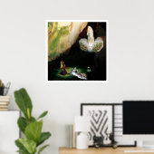Onze Lieve Vrouw van Lourde poster (Thuiskantoor)