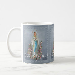 Onze Lieve Vrouw van Lourdes Ave Maria Virgin Mary Koffiemok