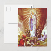 Onze-Lieve-Vrouw van Lourdes Briefkaart (Voorkant / Achterkant)
