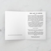 Onze Lieve Vrouw van Lourdes Kaart (Binnen)