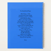 Onze Lieve Vrouw van Lourdes met Gebed Planner (Achterkant)