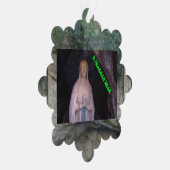 Onze Lieve Vrouw van Lourdes Ornament Kaart (Rechts)