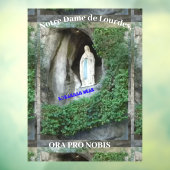 Onze Lieve Vrouw van Lourdes Raamsticker (Vel 3)