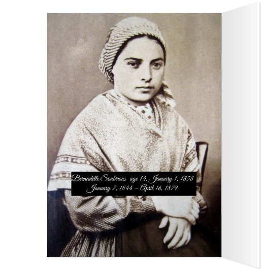 Onze Lieve Vrouw van Lourdes Saint Bernadette (Binnen (Links))