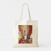 Onze-Lieve-Vrouw van Lourdes Tote Bag (Achterkant)