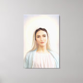 Onze Lieve Vrouw van Medjugorje, 24"x 36", Canvas, Canvas Afdruk (Voorkant)
