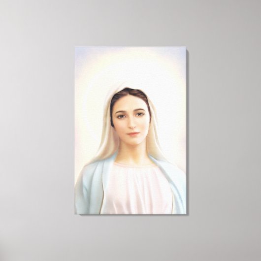 Onze Lieve Vrouw van Medjugorje, 24"x 36", Canvas, Canvas Afdruk (Voorkant)