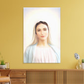 Onze Lieve Vrouw van Medjugorje, 24"x 36", Canvas, Canvas Afdruk (Insitu (Woonkamer))