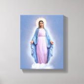 Onze Lieve Vrouw van Medjugorje, 8" x 10", Canvas (Voorkant)