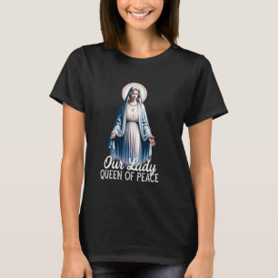 Onze Lieve Vrouw van Medjugorje Bedevaart Maria-ka T-shirt