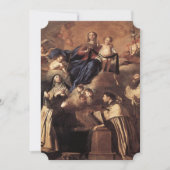 Onze-Lieve-Vrouw van Mount Carmel 1641 Kaart (Voorkant)