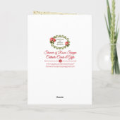 Onze-Lieve-Vrouw van Mount Carmel-herdenkingsmis Kaart (Achterkant)