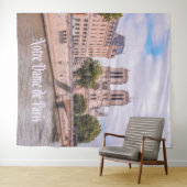 Onze Lieve Vrouw van Parijs Frankrijk katholieke k Wandkleed (In Situ (horizontaal))