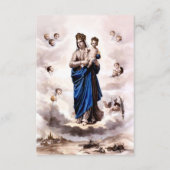 Onze Lieve Vrouw van Prompt Opvolger BW met Gebed Informatiekaartje (Voorkant)