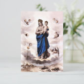 Onze Lieve Vrouw van Prompt Opvolger BW met Gebed Informatiekaartje (Staand voorkant)