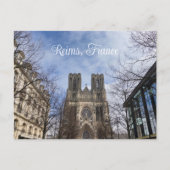 Onze-Lieve-Vrouw van Reims, Frankrijk Briefkaart (Voorkant)