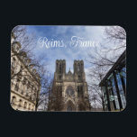 Onze-Lieve-Vrouw van Reims, Frankrijk Magneet<br><div class="desc">De prachtige gotische kathedraal van Onze Lieve Vrouw van Reims in Marne, Grand-est in Frankrijk. Groot souvenir van uw reis naar Frankrijk</div>