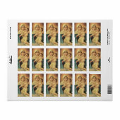 Onze Lieve Vrouw van Schoenstatt Maagd Maria Jezus Etiket (Full Sheet)