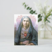 Onze-Lieve-Vrouw van Smarten Heilige Kaart (Staand voorkant)