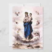 Onze Lieve Vrouw van Snelle Bijstand BW met Gebed Kaart (Voorkant)