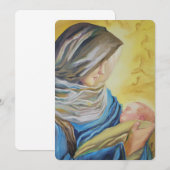 Onze Lieve Vrouw van Stilte met het kindje Jezus Kaart (Voorkant / Achterkant)