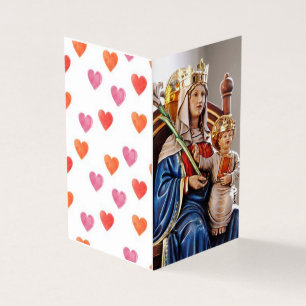 Onze-Lieve-Vrouw van Walsingham Gebedskaart Kaart