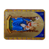 Onze Lieve Vrouw van Walsingham Icon Magnet Magneet (Horizontaal)