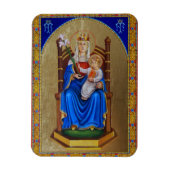 Onze Lieve Vrouw van Walsingham Icon Magnet Magneet (Verticaal)