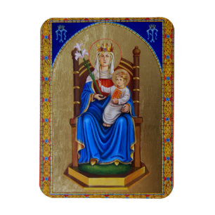 Onze Lieve Vrouw van Walsingham Icon Magnet Magneet