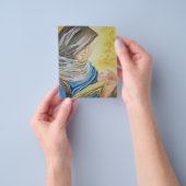 Onze Lieve Vrouw van Zwijgen die baby Jezus vastho Flyer (Hand)